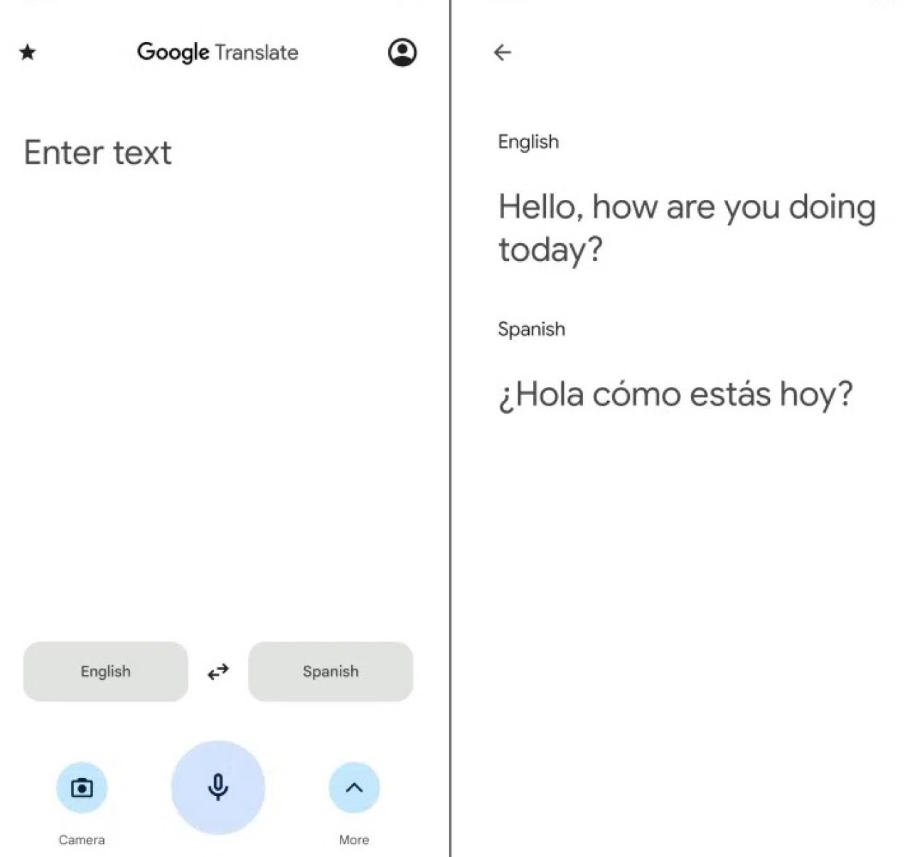 Google Translate'in arayüzü yenileniyor