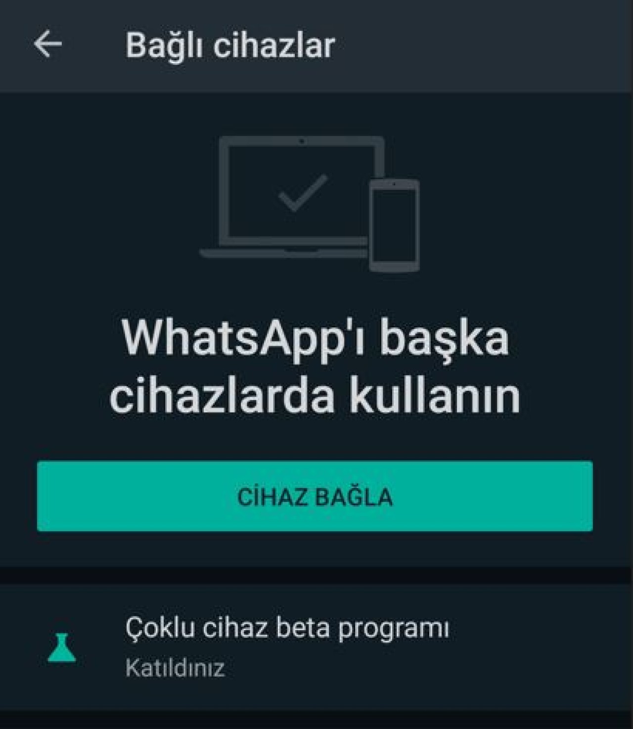 WhatsApp çoklu cihaz özelliği nasıl kullanılır?