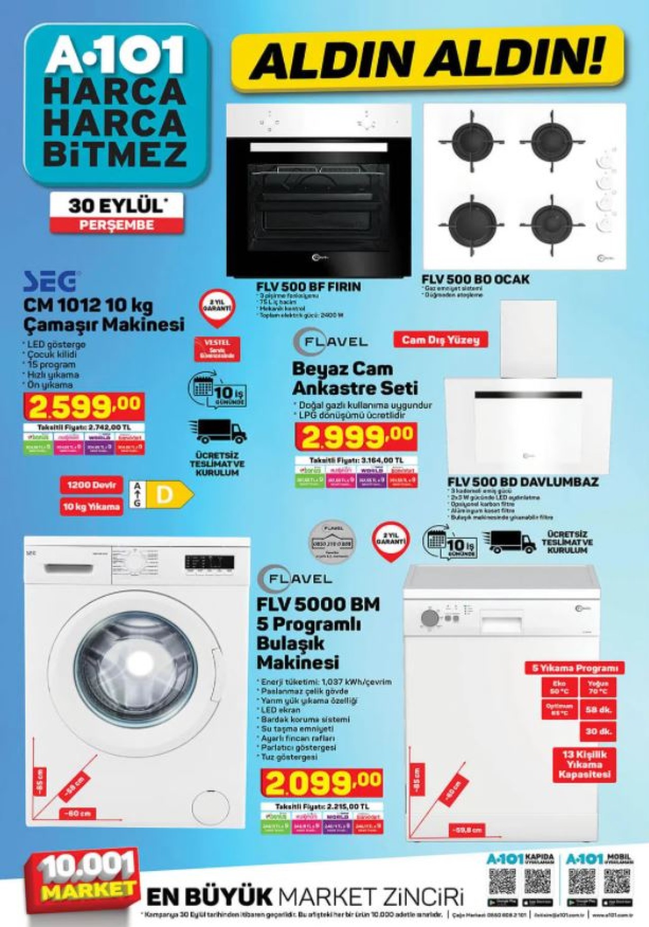 BİM ve A101 Aktüel teknoloji ürünleri (30 Eylül-1 Ekim)! Lenovo tablet,  akıllı koşu bandı ve daha fazlası...