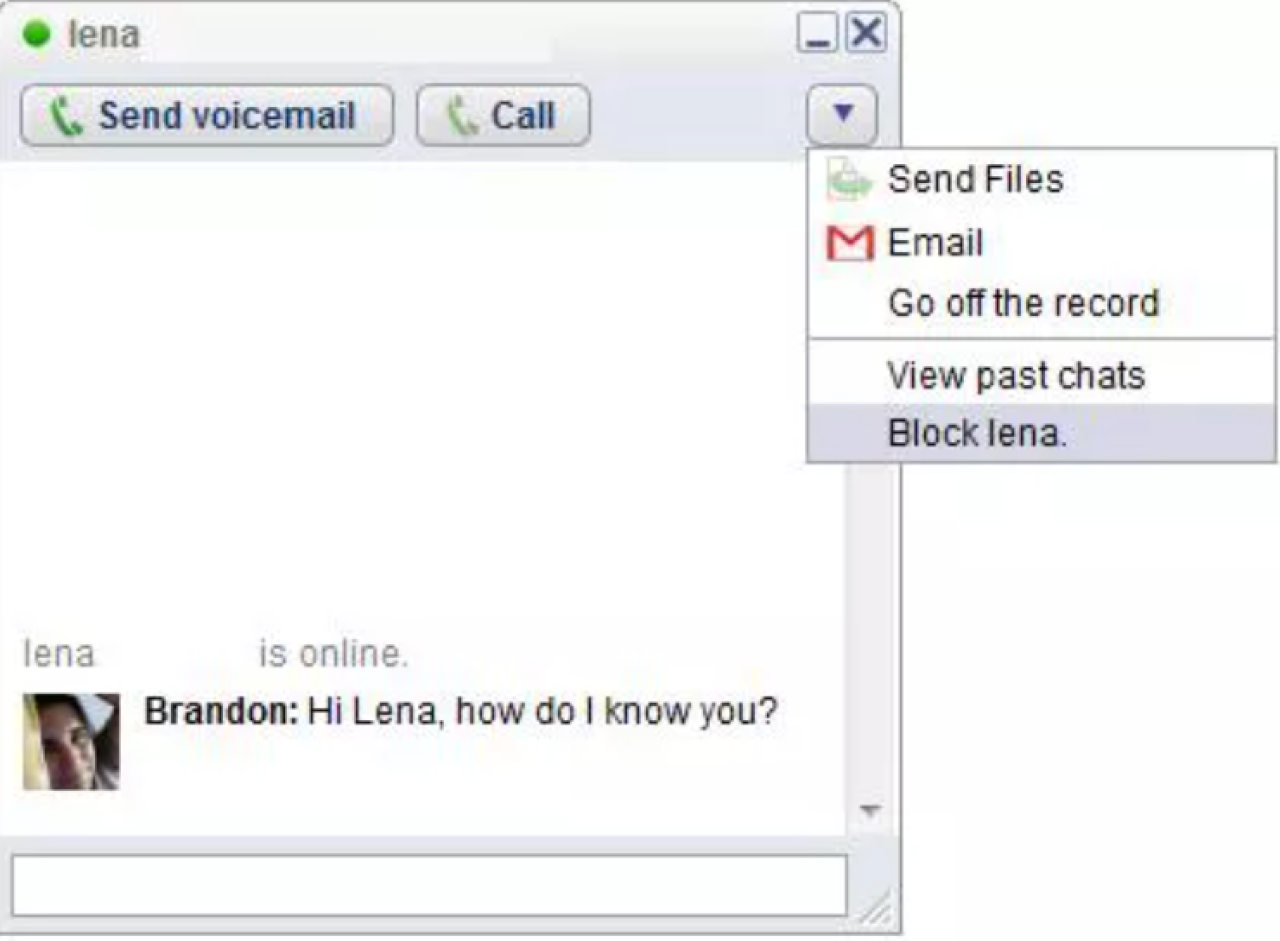 Mazi kalbimde bir yaradır: MSN,  ICQ,  Yahoo! Messenger...