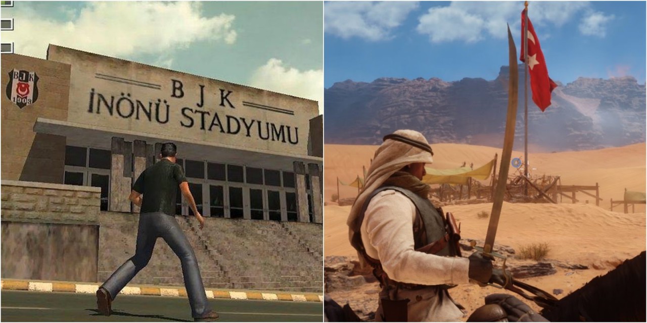 Türkiye'de geçen oyunlar! Bayrak asma vakti...