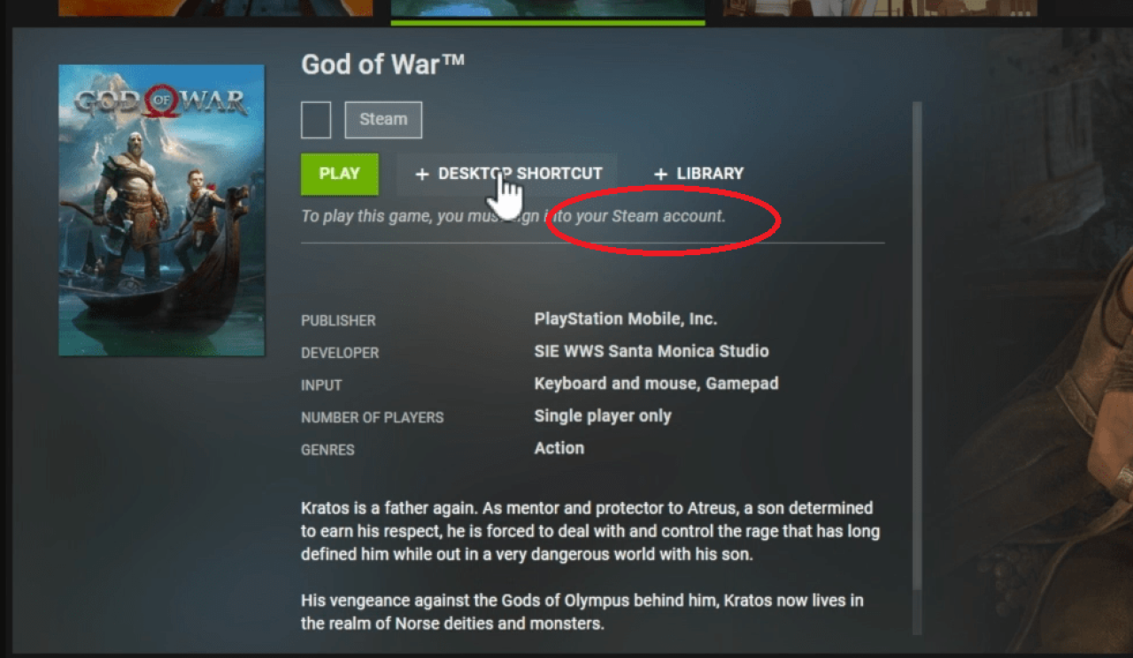 God of War'un PC sürümünü GeForce NOW'da ortaya çıktı! İşte o detay...
