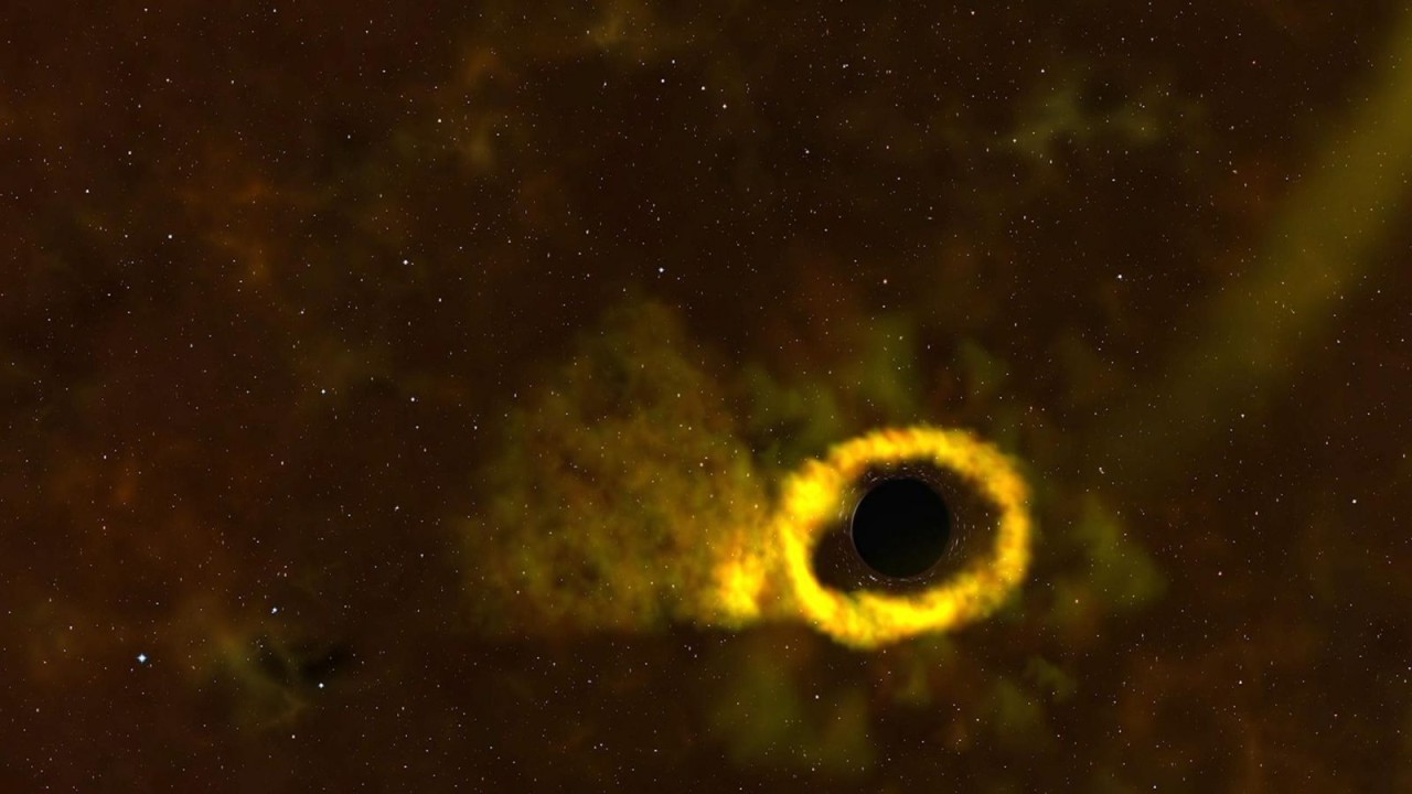 Dokunmayın çok fenayım! Bir yıldızı içten içe yiyen kara delik keşfedildi...