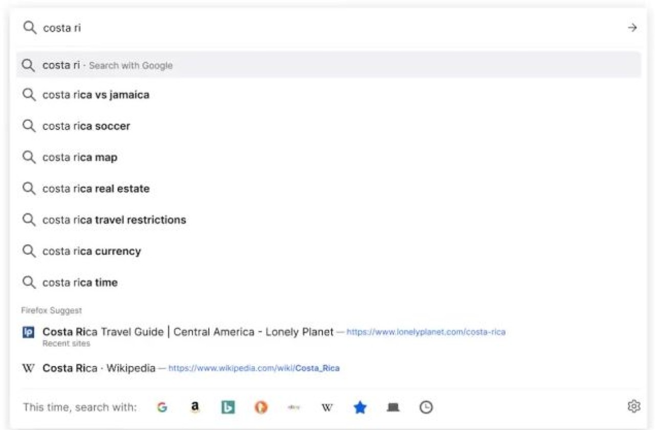 Mozilla Firefox adres çubuğundaki reklamlar nasıl kapatılır?