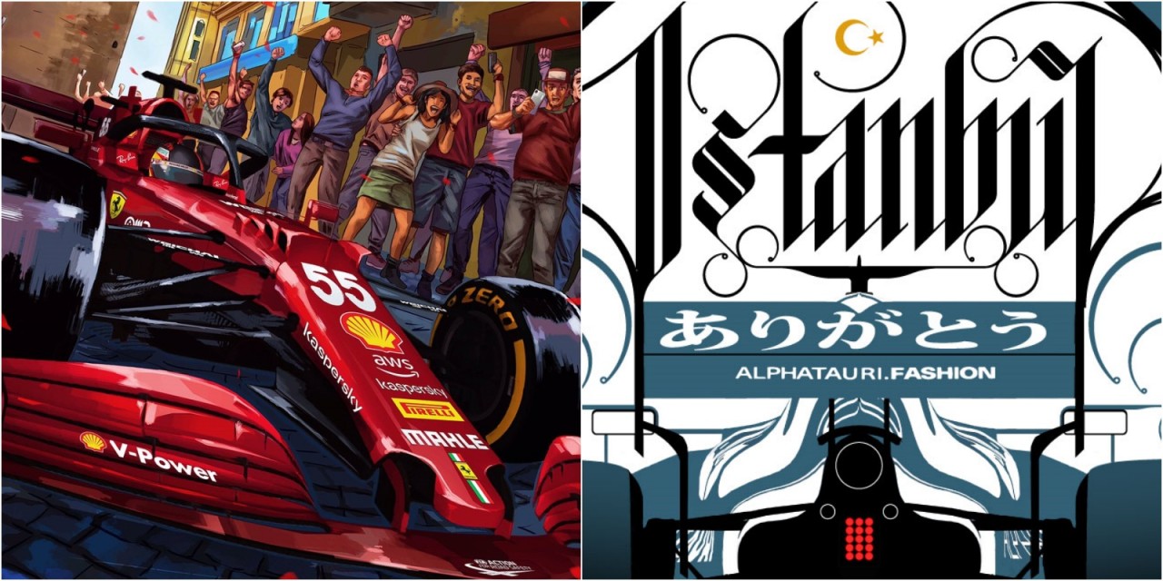 Türkiye GP öncesi F1 takımlarından muhteşem İstanbul paylaşımları!