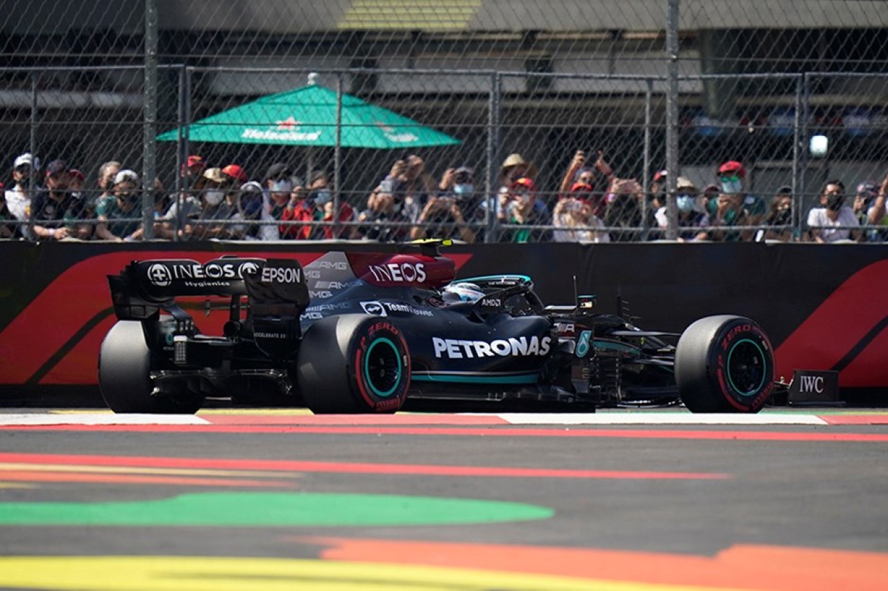 Meksika'da pole pozisyonu Bottas'ın!