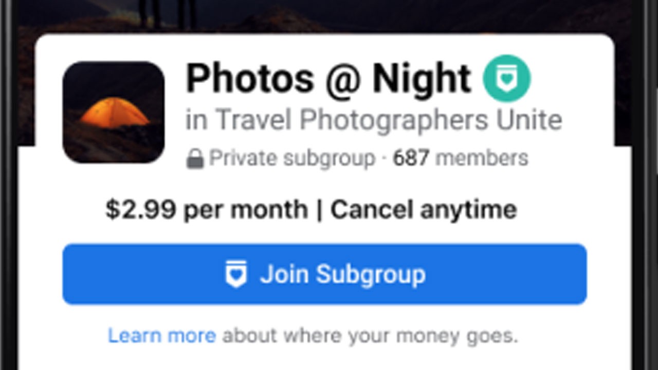 Facebook'tan yeni özellik! Facebook gruplarında ücretli aylık abonelik sistemi...