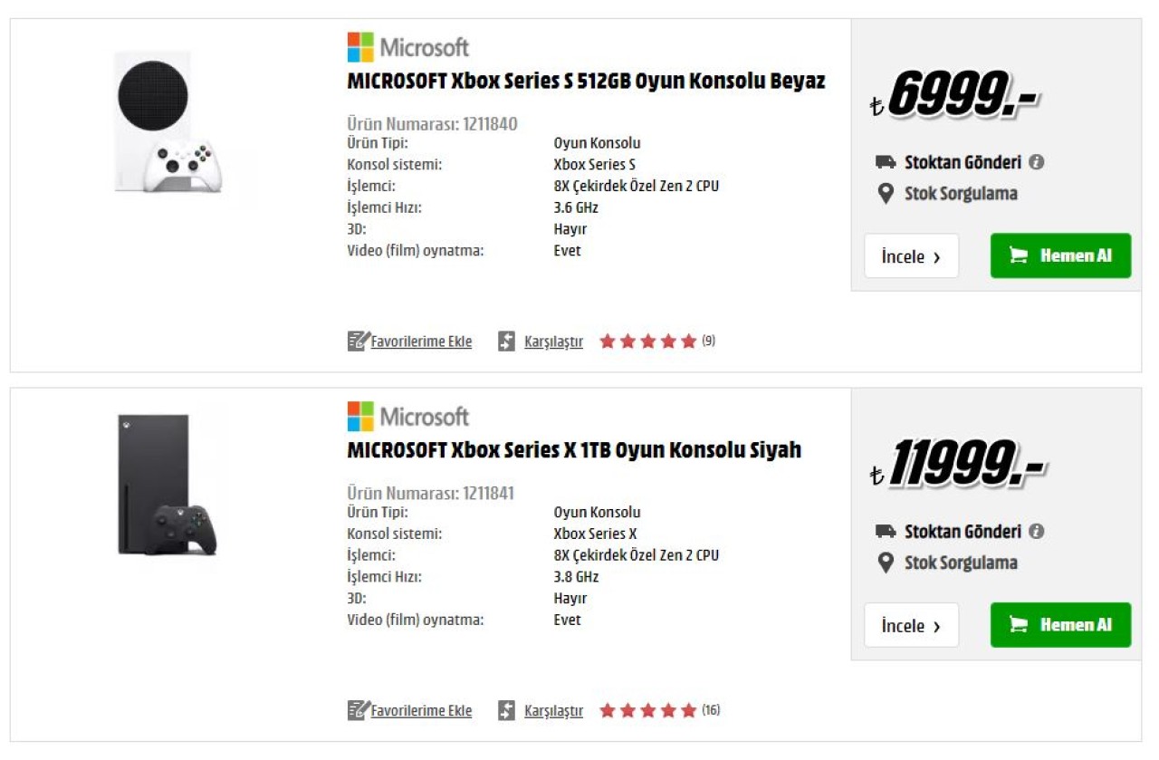 Xbox Series X ve S'e yine zam geldi! Fiyatlar uçtu gitti...