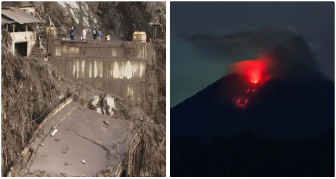 Endonezya'daki volkanik patlamanın yıkıcılığını gözler önüne seren 9 fotoğraf