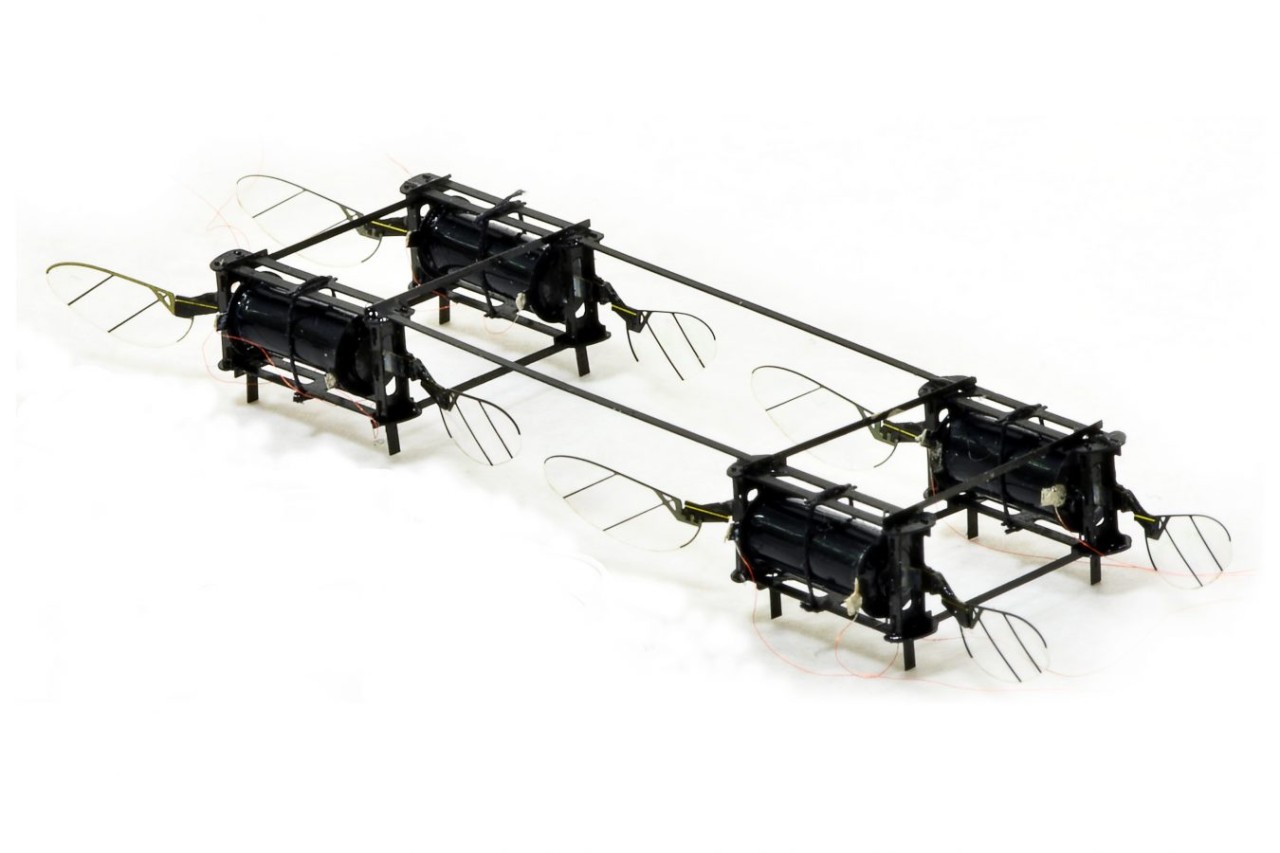 Böcek boyutundaki drone kendi ağırlığının 3 katını taşımayı başardı!