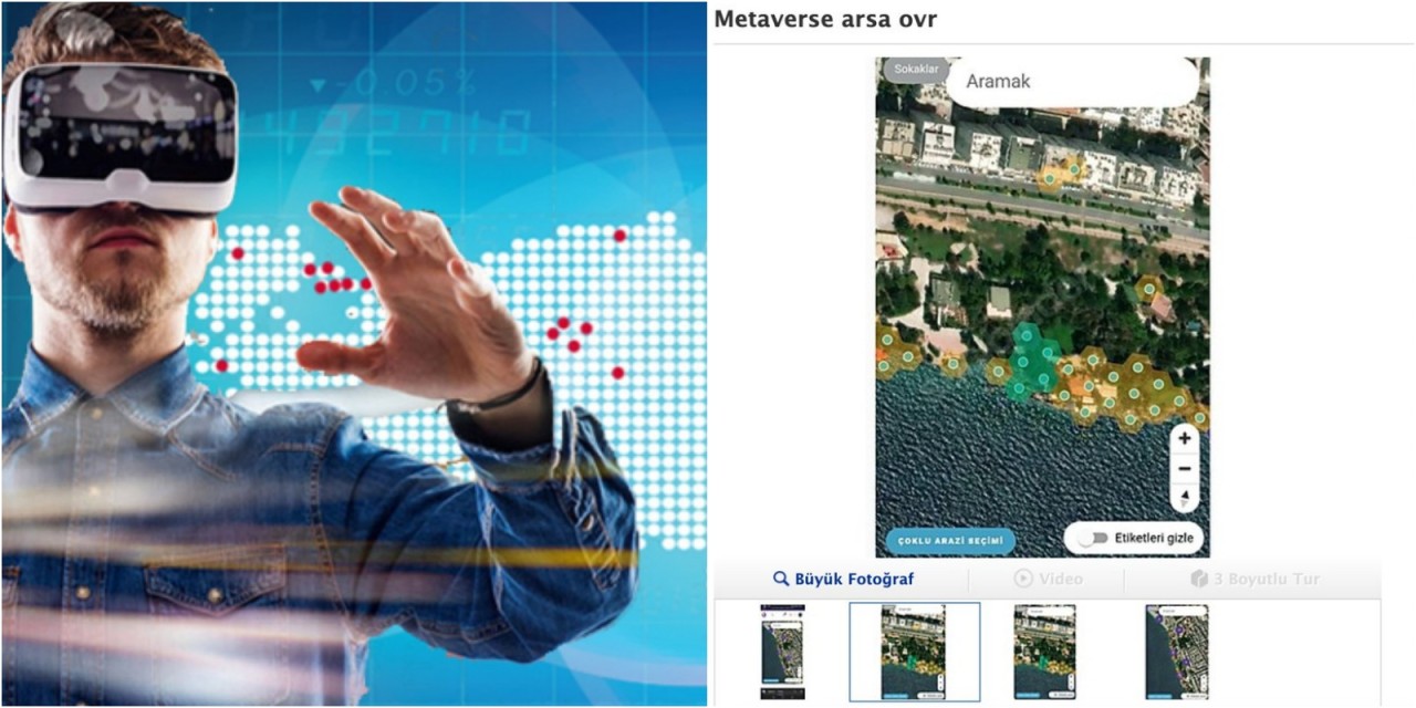 'Sahibinden' üzerinde metaverse arsaları satılmaya başlandı