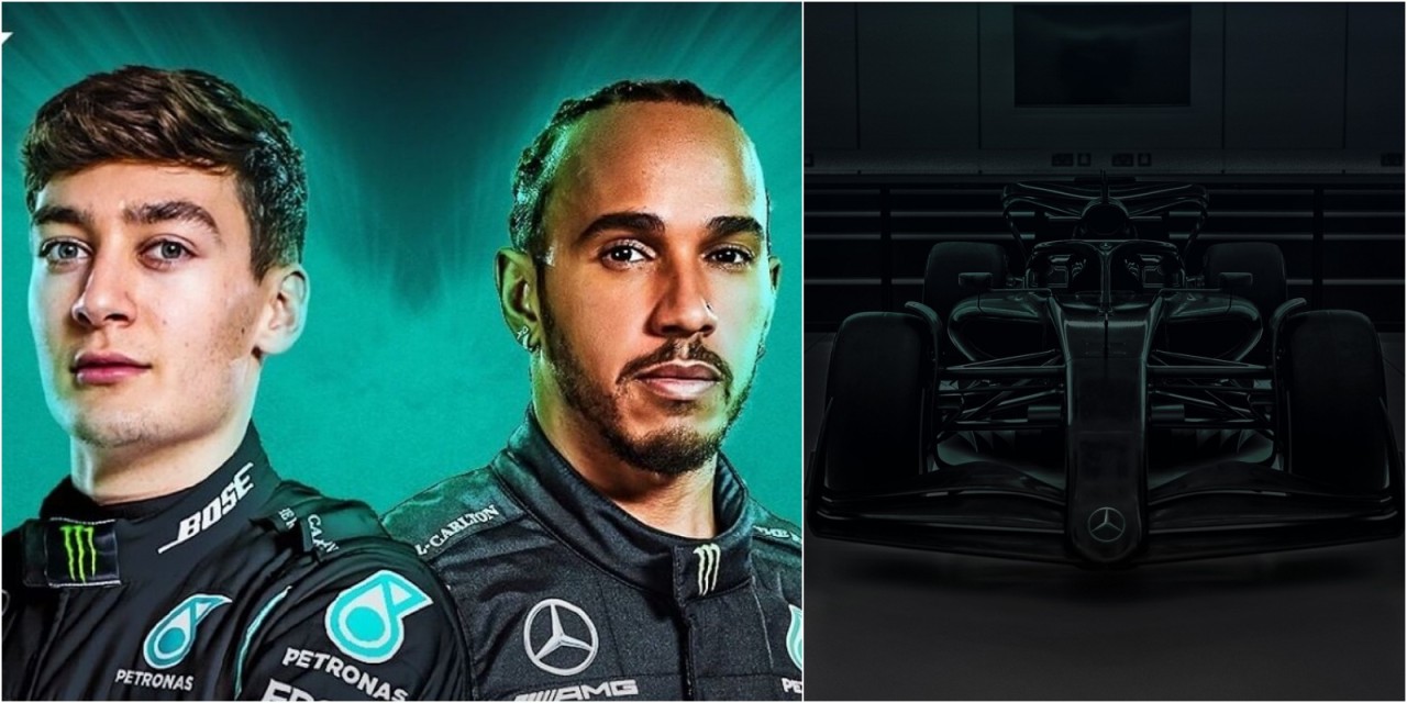 Mercedes'in 2022 F1 aracından ilk ipucu! Fotoğraf paylaşıldı...