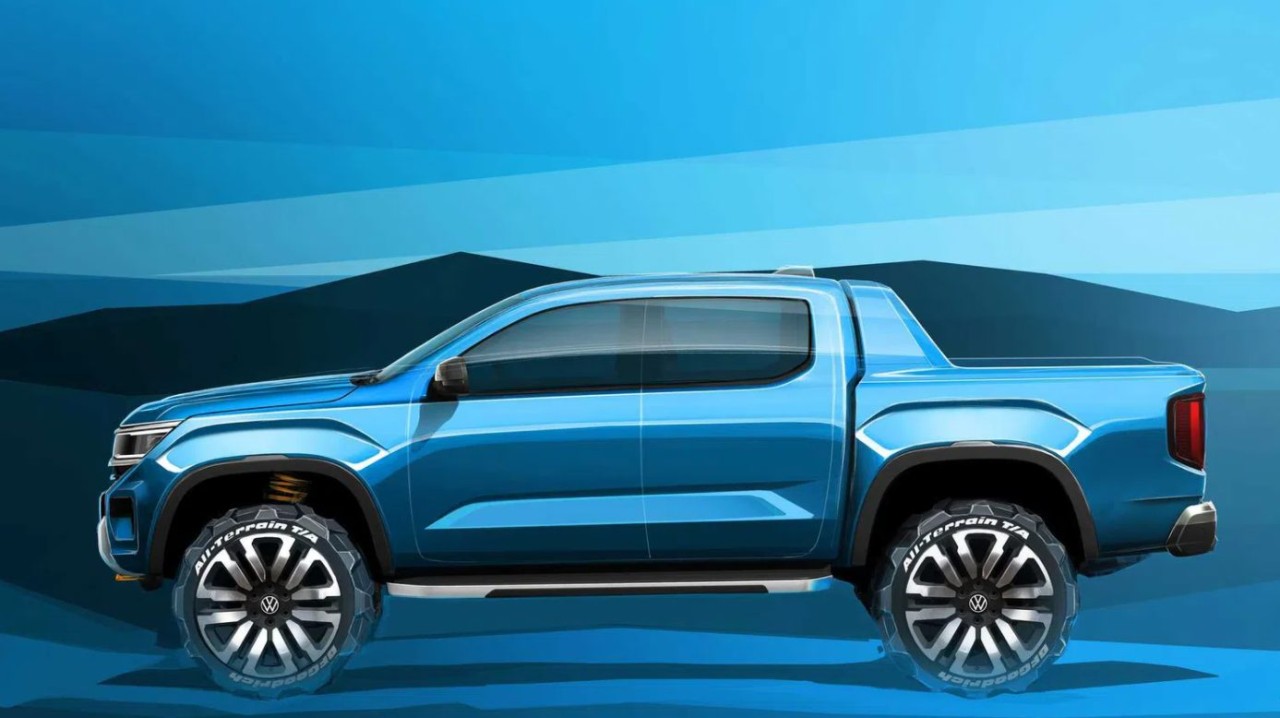 Yeni Volkswagen Amarok bu yıl tanıtılacak! İşte muhtemel görüntüsü...