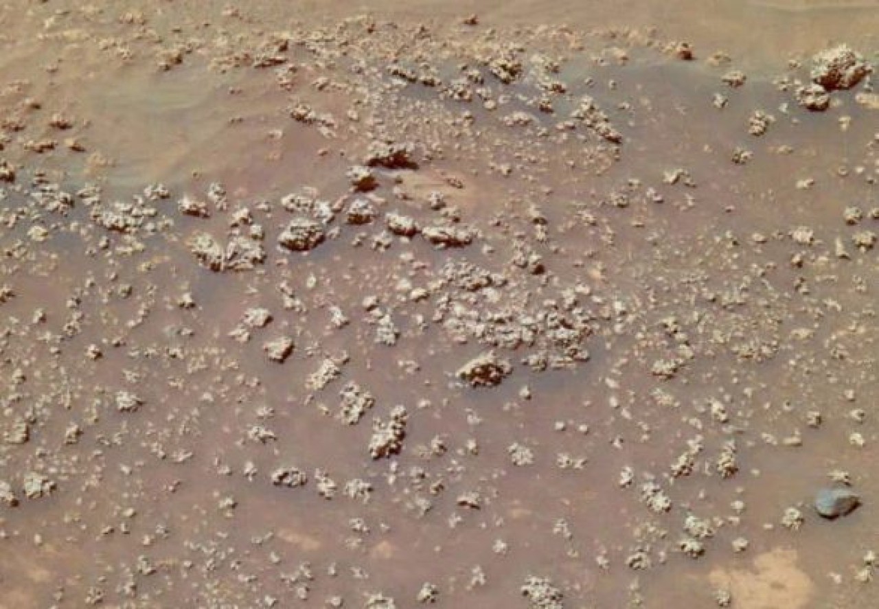 Mars'ta yeni bir oluşum keşfedildi: Çiçeğe benziyor