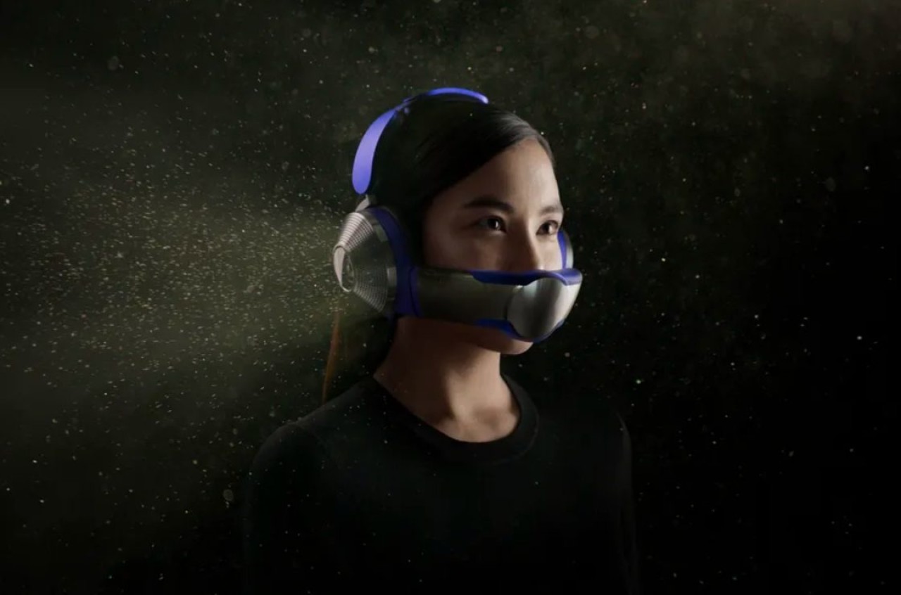 Tuhaf görünümlü,  hava temizleyicili Bluetooth kulaklık: Dyson Zone