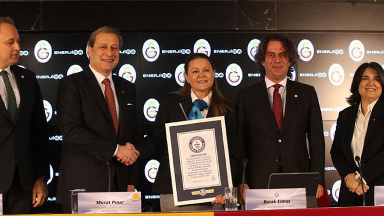 Galatasaray,  Guinness Rekorlar Kitabı'na girdi!