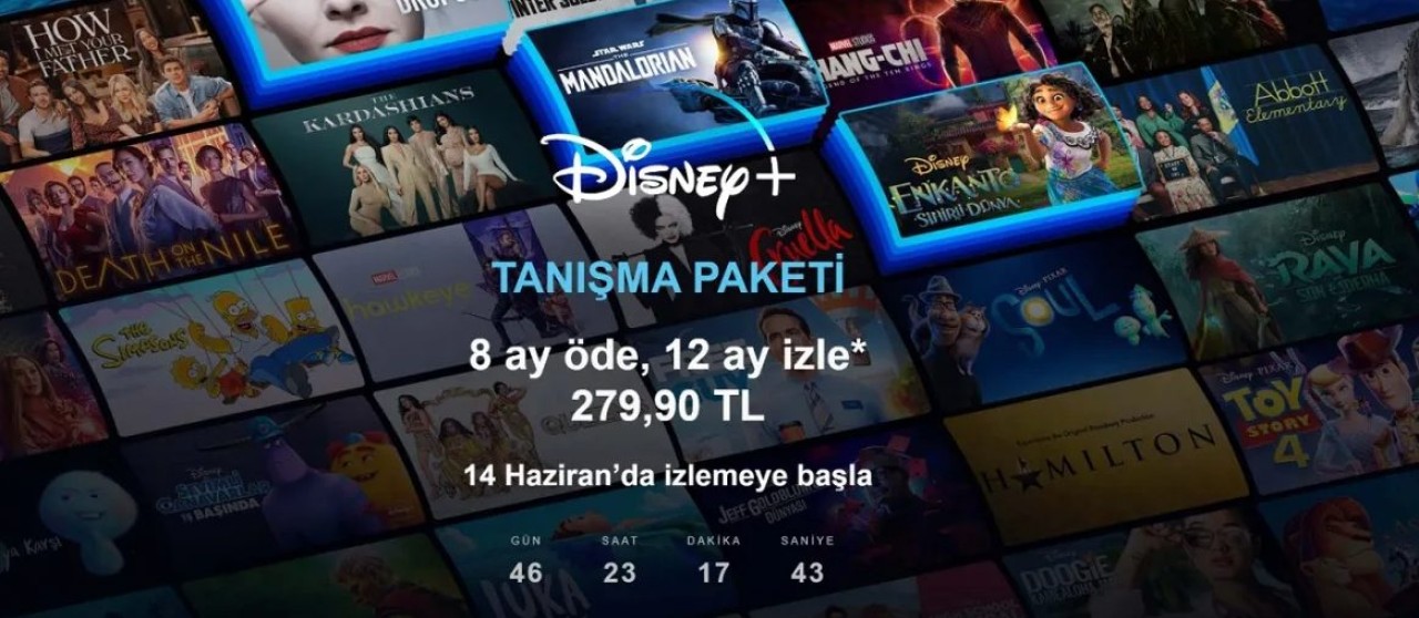 Disney Plus'tan Türkiye'ye özel indirimli ön kayıt kampanyası! İşte avantajlı paket...