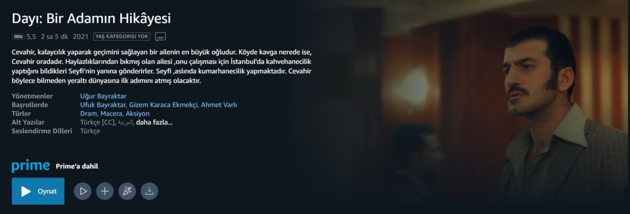 Amazon Prime Video'ya ilk kez Türk yapımı bir içerik eklendi!