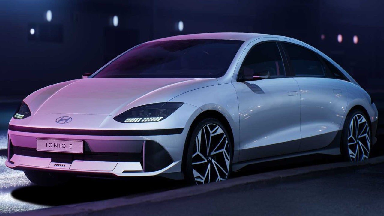 Hyundai yeni elektrikli otomobili Ioniq 6'yı ilk kez gösterdi!