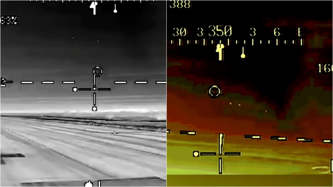 Yeni ortaya çıkan bu görüntüler UFO mu? Ses hızını aştılar