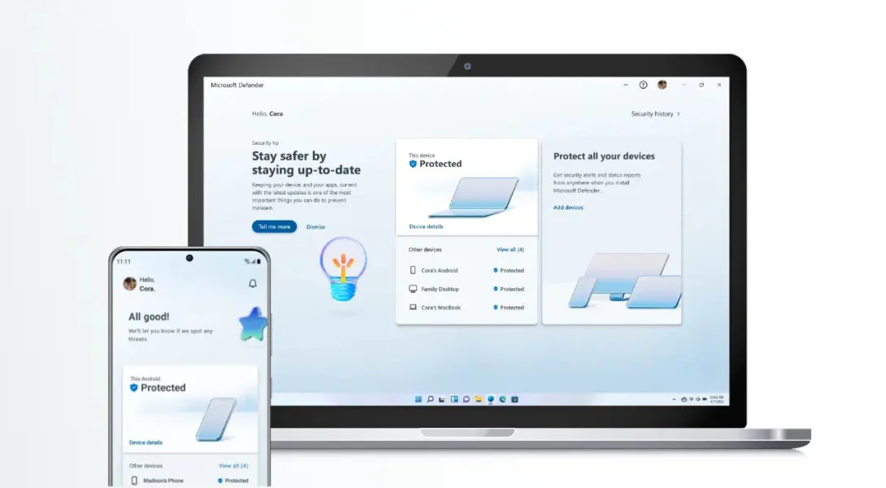 Microsoft,  güvenlik aracı Defender'ı kullanıma sundu!