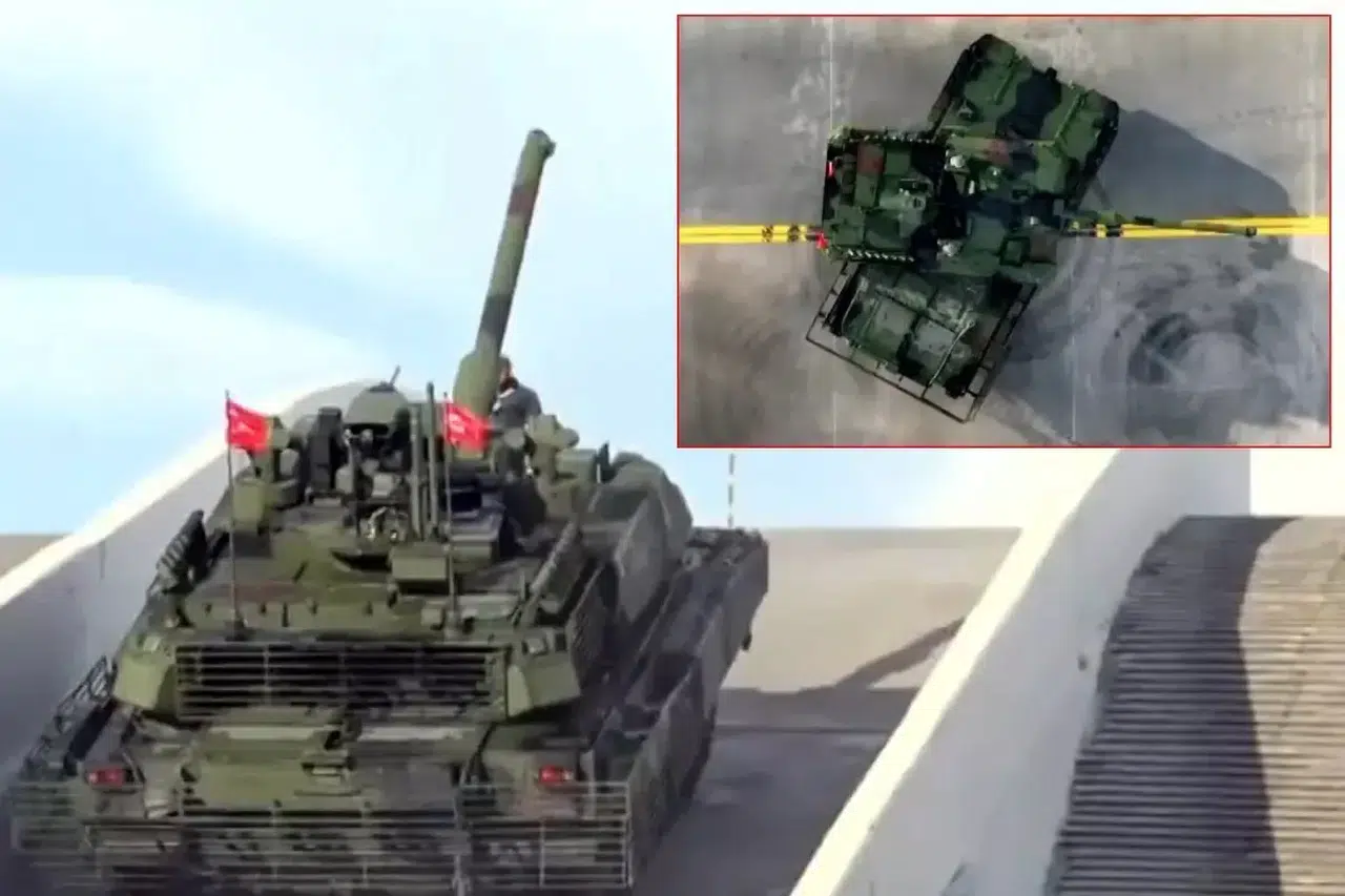 İlk Test Sürüşüne Çıkan TSK'nın Yeni Çelik Yumruğu: Altay Tankı