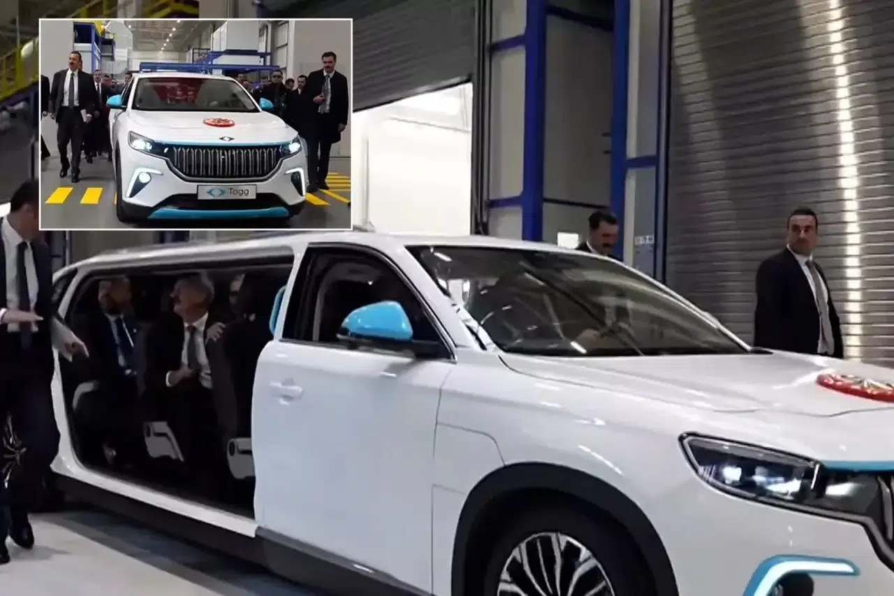 Cumhurbaşkanı Erdoğan, Togg'un Özel Versiyonu ile İlk Kez Görücüye Çıktı