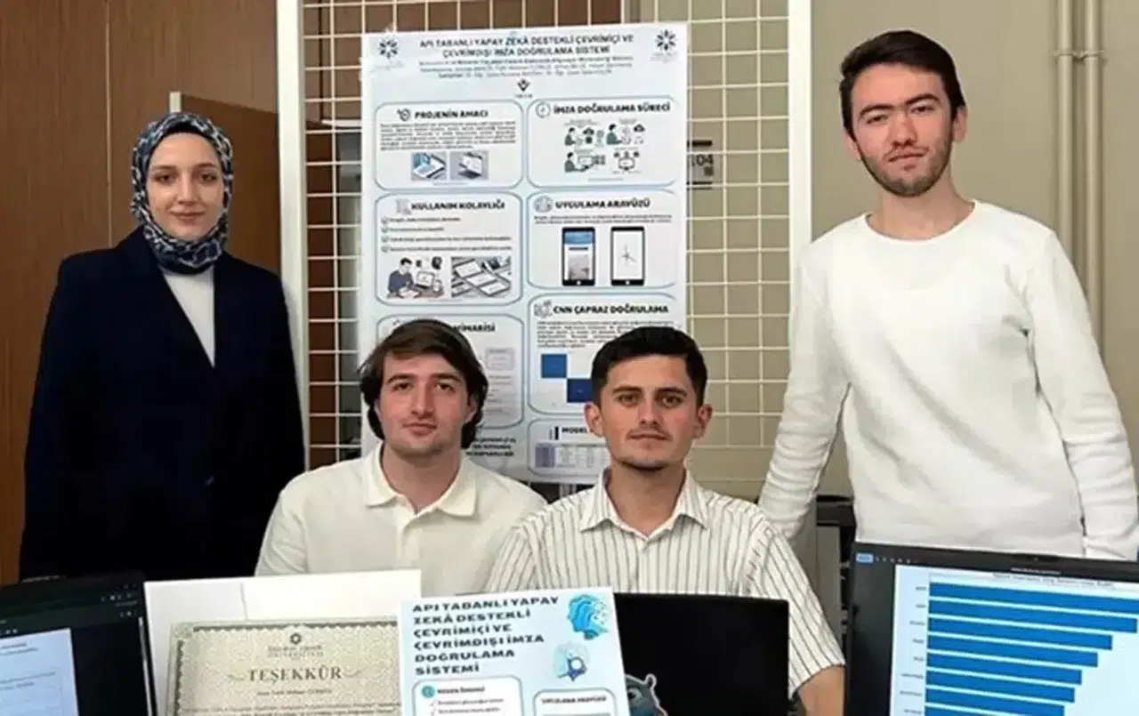 ETÜ Öğrencilerinden Yapay Zeka Destekli İmza Doğrulama Çözümü