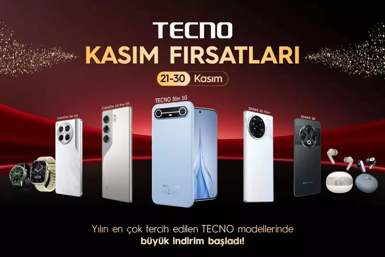 Black Friday'in Yıldızı: TECNO Akıllı Telefonlar