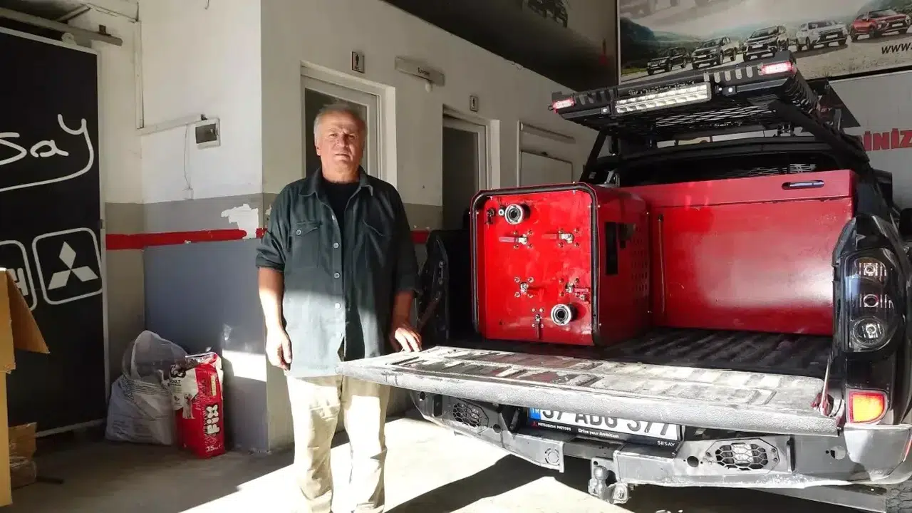 Kastamonu'dan Yangınlara İlk Müdahale Aracı İnovasyonu