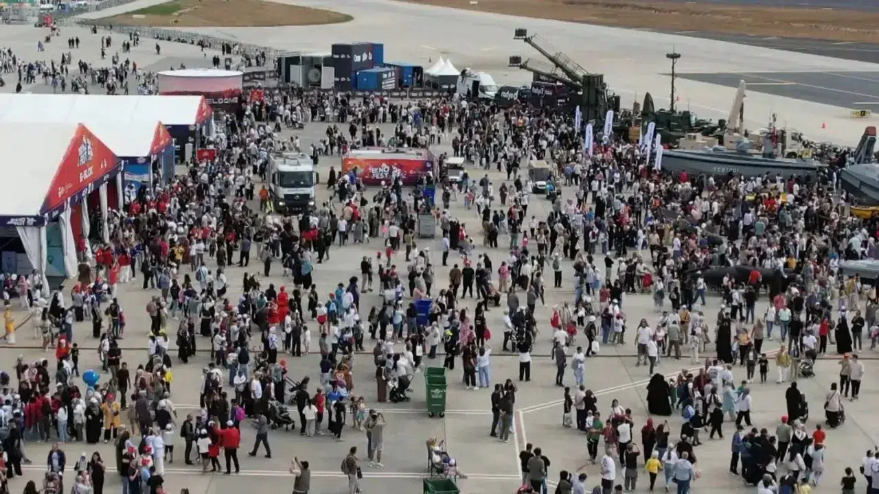 TEKNOFEST'in 4. Gününde Yoğun Katılım