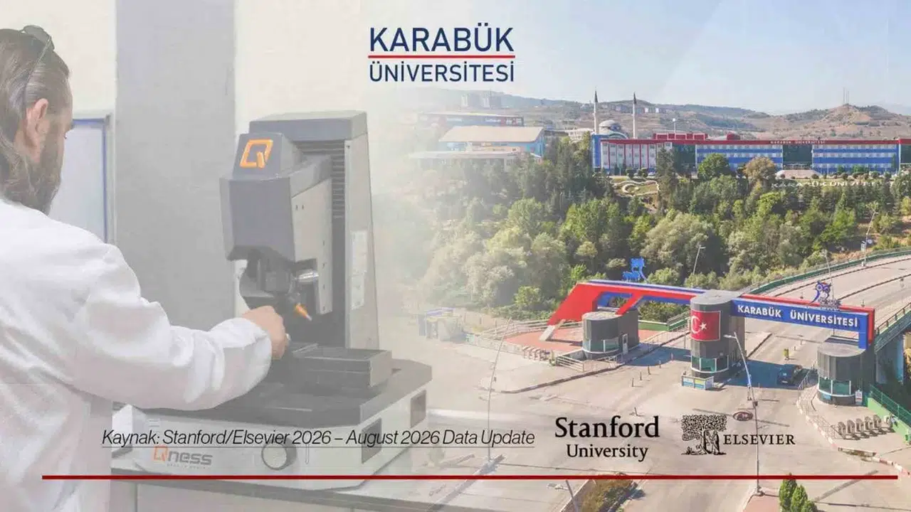 Karabük Üniversitesi'nde büyük gurur: 22 akademisyen dünya listelerinde