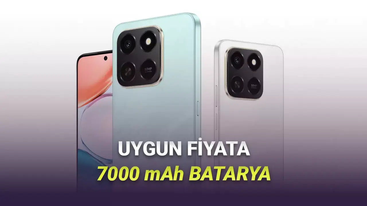 HONOR'dan batarya canavarı: 7000 mAh kapasiteli Play 80 Pro tanıtıldı