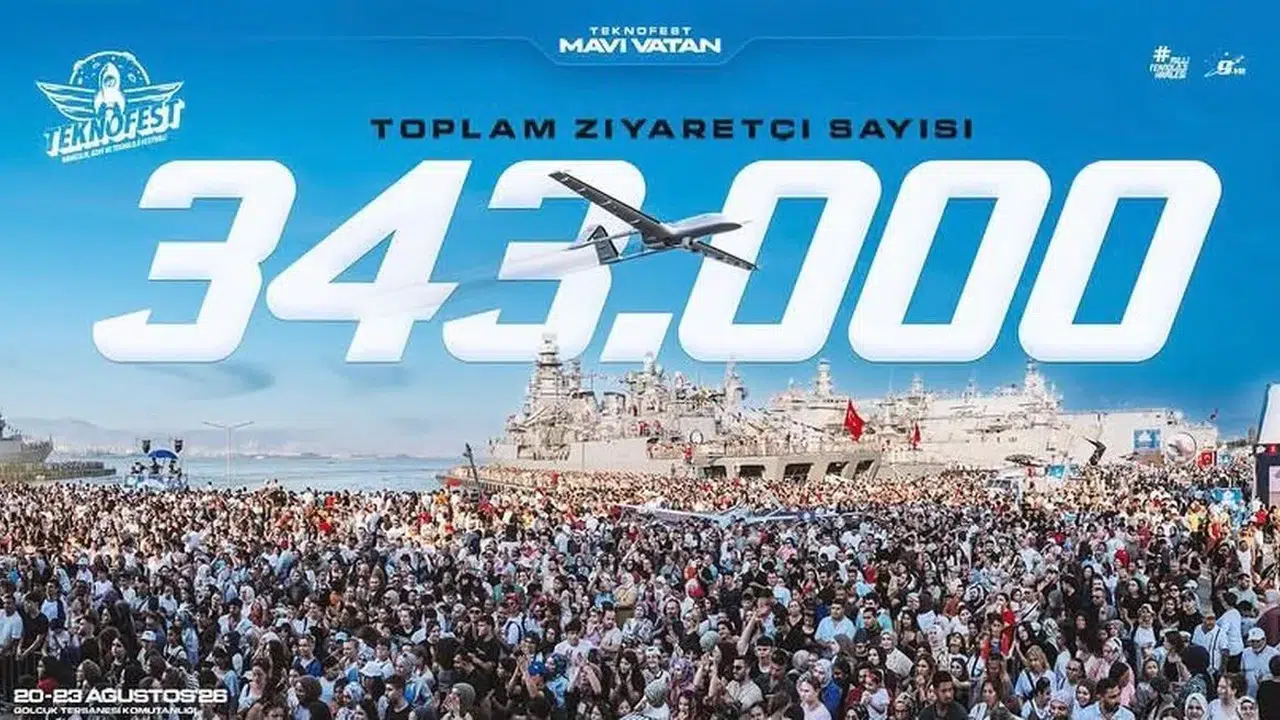 Gölcük'te Denizcilik Rüzgarı: TEKNOFEST Mavi Vatan 343 Bin Kişiyi Ağırladı