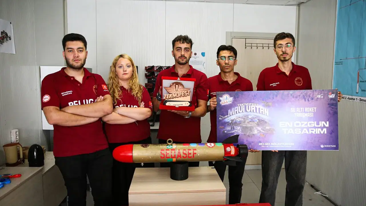 Balina yüzgecinden ilham aldılar, TEKNOFEST'te ödülü kaptılar: Sıradaki hedef uluslararası arenada boy göstermek