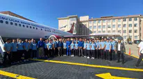 Antalya'da uzay rüzgarı: Astronotlar geleceğin havacılarıyla bir araya geldi