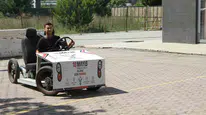 Çarşamba'da hurda malzemelerden elektrikli araç: Öğrencilerden geri dönüşüm hamlesi