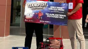 Düzceli genç mucit TEKNOFEST'te zirveye oynadı: Ticari başarı ödülü geldi