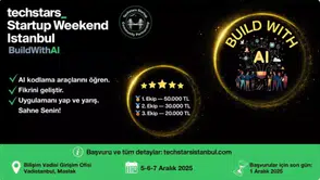 Techstars Startup Weekend İstanbul: Yapay Zeka Temalı Girişimcilik Maratonu Başlıyor