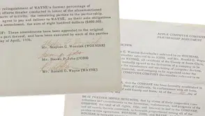 Apple’ın Kuruluş Belgesi Milyon Dolarlık Açık Artırmaya Çıkıyor