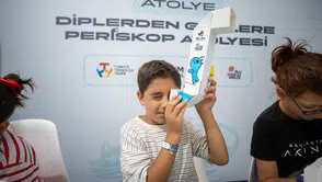 Gölcük'te TEKNOFEST Mavi Vatan'da çocuklar bilim atölyelerinde buluştu