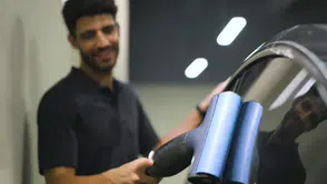 Beş dakikalık otomobil temizliği için 300 mililitre su yetiyor