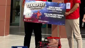 Düzceli genç mucit TEKNOFEST'te zirveye oynadı: Ticari başarı ödülü geldi