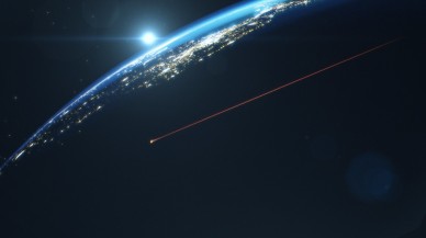 Çin roketinin enkazı sonunda düştü!