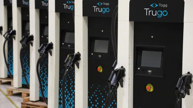 Yerli otomobil Togg'un şarj istasyonları görücüye çıktı! 81 ile yerleştirilecekler