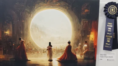 Yapay zeka tarafından oluşturulan resim eyalet yarışmasını kazandı!