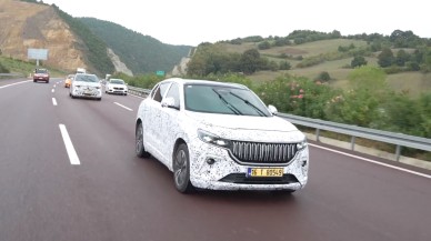 Togg sürüş testinde: Trafiğe çıktı - VİDEO