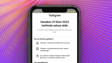 Instagram'da büyük hata! Sebepsiz yere hesaplar askıya alınıyor