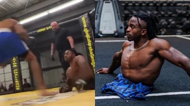 Doğuştan bacakları olmayan adam ilk MMA dövüşünü kazandı - VİDEO