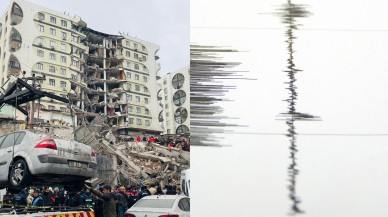 Depremin yer altındaki sesi kaydedildi!